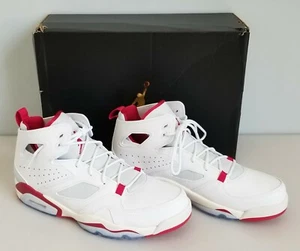 Jordan FLTCLB ‘91 Mens Sz US 10.5 (DC7329-102) White / Mystic Hibiscus NEW NIB - Picture 1 of 11