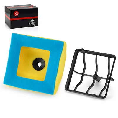 Filtro de aire + soporte de jaula para Honda CRF150F CRF230F 2003 2004 2005 2006 2007-2019 Foto 1 de 4