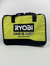 RYOBI ONE+ HP Tool Canvas Contractor Bag Tote w/ zipper Green Black 17 x 12 x 6