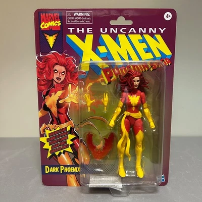 Figura de acción Marvel Legends 6" X Hombres Retro Carded Wave 2 Dark Phoenix sellada Foto 1 de 4