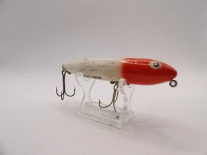 Spook originale Heddon Zara rosso/bianco 4-3/8” condizioni ok - Foto 1 di 5