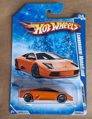 VERY RARE SNOW SCENE CARD Hot Wheels Lamborghini Murcielago Dream Garage ‘09 - Image 1 of 4