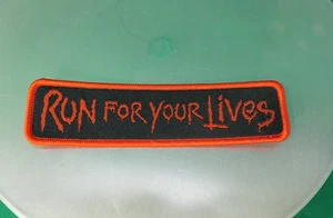 New Iron Maiden - Official - Run For Your Lives 2025 Tour Patch - - Picture 1 of 5