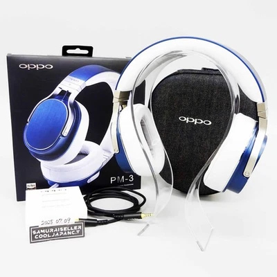OPPO PM-3 Closed Back Planar Magnetic Headphones Blue Portable Reference Tested - Image 1 of 4