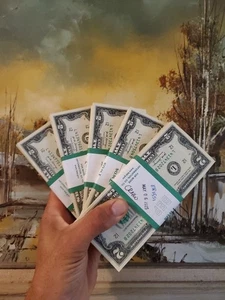 $1000 2 dollar bills consecutive - Picture 1 of 2