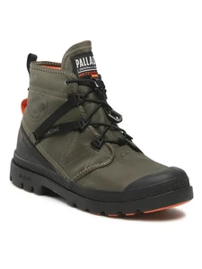 Palladium Pampa Travel Lite+ Waterproof Olive Night SIZE 8 NEW - Picture 1 of 6