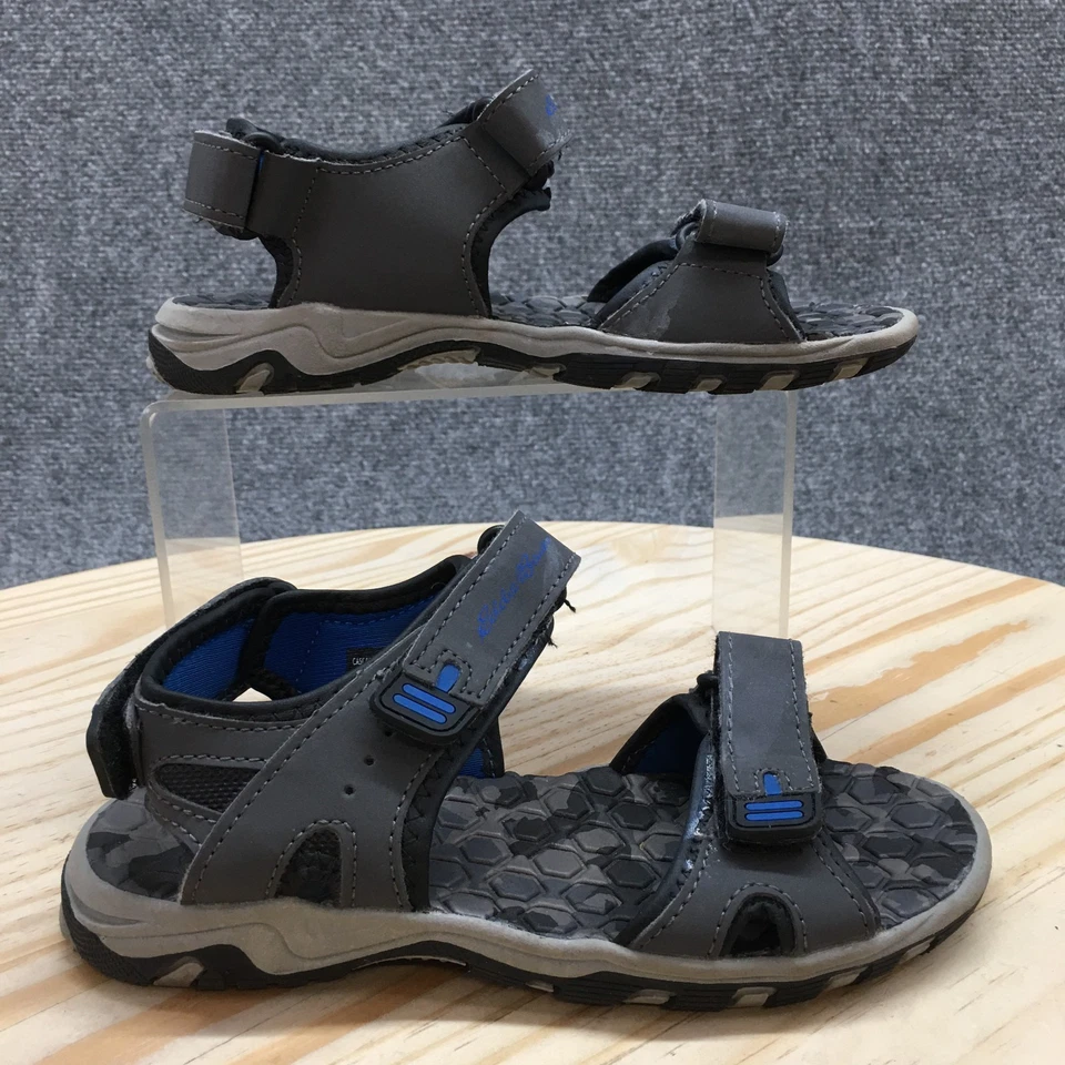 Босоножки Eddie Bauer молодежные 1 M для мальчиков Cascadia спортивные регулируемые с ремешком серые - Изображение 1 из 4