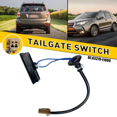 Interruptor de manija de maletero portón trasero 63270-FG001 para Subaru Outback 2010-2017 Foto 1 de 4