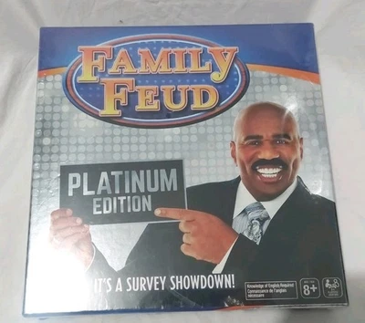 Family Feud Platinum Edition Board Game Night Party Steve Harvey SEALED - Image 1 of 4
