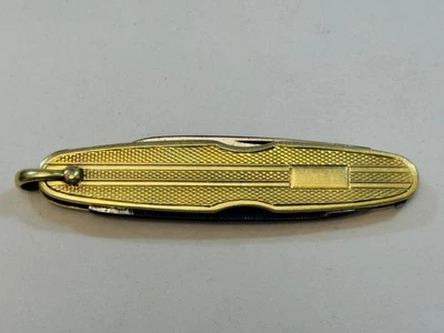 14Kt Gold Pocket Watch Knife IXL George Wostenholm Sheffield England - Image 1 of 4
