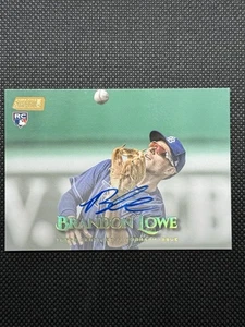Brandon Lowe 2019 Stadium Club Rookie Auto 1/1 - Picture 1 of 2