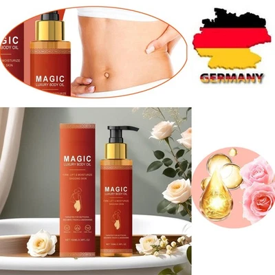 YOUKUKE 100ml Magic Body Oil, polstert auf, strafft, strafft und hydratisiert die Haut