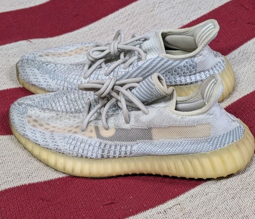 Adidas Yeezy Boost 350 V2 Cloud White Uomo Taglia 8 Antiriflesso