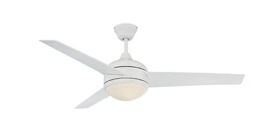 Concord 52" Skylark Modern White Ceiling Fan w/ Wall control, White Finish 52SKY - Image 1 of 3
