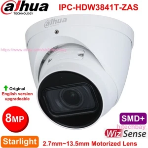 Dahua IPC-HDW3841T-ZAS 8MP 5x Zoom Starlight IP Camera IR SMD+ H.265+ IP PoE Mic