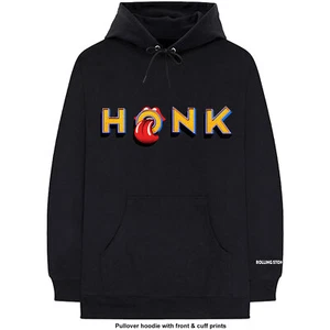The Rolling Stones Unisex Pullover Hoodie: Honk Letters (Cuff Print) - Picture 1 of 3