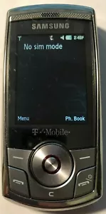 READ 1ST Samsung SGH T659 Silver Cell Phone T-Mobile Fast Ship Excellent Used 1 - Picture 1 of 2