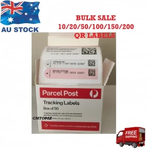 Post QR Tracking Labels Proof of Delivery AU Parcel Post - FREE SHIPPING - Picture 1 of 5