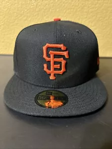 New Era 5950 Herren Damen Cap San Francisco Giants Schwarz On Field Game Fitted Mütze - Bild 1 von 3
