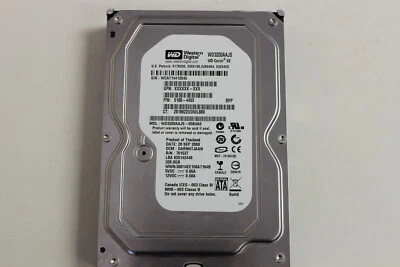 HP COMPAQ 5188-4453 3.5 320GB SATA HARD DRIVE WESTERN DIGITAL WD3200AAJS - Image 1 of 3