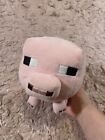 Minecraft Mojang Jinx Happy Explorer Saddle Pink Pig 6" Plush Stuffed Toy