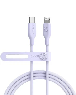 Anker USB-C to Lightning Cable MFi Certified Bio-Based Fast Charging for iPhone - Image 1 of 4