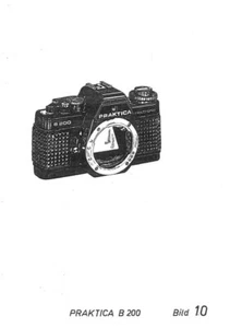 Praktica B200 Repair Instructions and BOM (981) - Picture 1 of 4