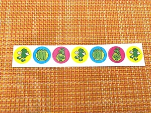 VINTAGE SCRATCH SNIFF AUFKLEBER CTP KREATIVE LEHRPRESSE VOLLER STREIFEN DILL PICKLE - Bild 1 von 4