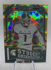 2023 Panini Prizm Draft Picks Football GOLD CRACKED ICE Retail Inserts You Pick!