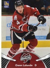 2018/19 Guelph Storm - OWEN LALONDE