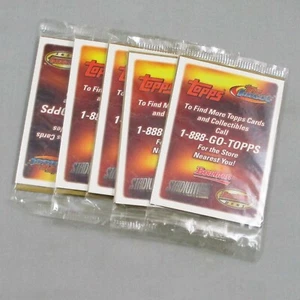 Lote de 5 tarjetas promocionales selladas Topps Hockey 1998-99 - Imagen 1 de 2