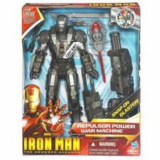 Hasbro Marvel Studios Iron Man Repulsor Power War Machine Action Figure 10 inch