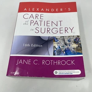 Alexanders Versorgung des Patienten in der Chirurgie 16. Ausgabe Jane Rothrock Taschenbuch - Bild 1 von 12