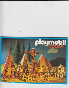 Playmobil Zubehör Kleiner Prospekt Nummer 1 Indianer Dorf Ritter Fachwerkhäuser - Bild 1 von 5