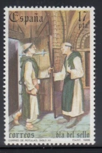 SPAIN Monastic Mail Delivery MNH stamp - Picture 1 of 1