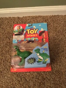 Figura de acción vintage 1995 Disney’s Toy Story Rex con mandíbulas de sujeción - Imagen 1 de 3