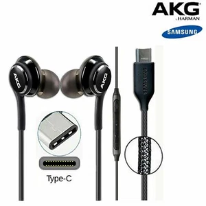 Genuine Samsung Galaxy S8/S8 Plus Akg Type C Headphones in Ear - Picture 1 of 2