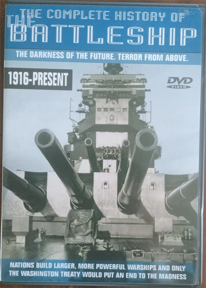 The Complete History of the Battleship:1800-1916 & 1916-Present 2 DVDS REGION 0 - Image 1 of 4