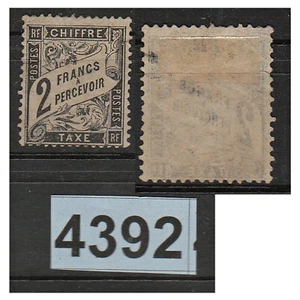 4392 FRANCE 1881-1892 TIMBRE TAXE N° 23 NEUF SANS GOMME COTE BASE 2000€ - Picture 1 of 1