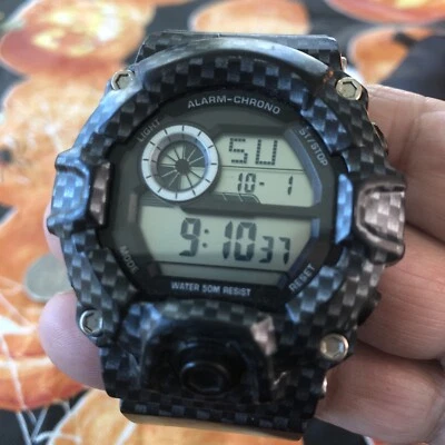 Reloj deportivo fibra de carbono LQQK Foto 1 de 4