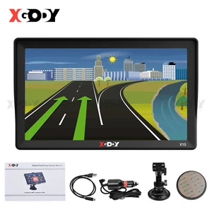 XGODY 9 Zoll LKW PKW GPS Navigationsgerät Auto Navi 2D 3D EU Karte 8G ROM 256MB - Bild 1 von 15