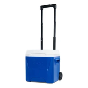 Igloo 16 QT. Laguna Ice Chest Cooler with Wheels, Blue - Picture 1 of 9