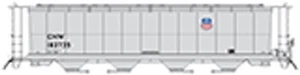 Intermountain ~ HO Scale ~ 59' Cylindrical Covered Hopper ~ C&NW UP Gray ~ 45142 - Picture 1 of 1