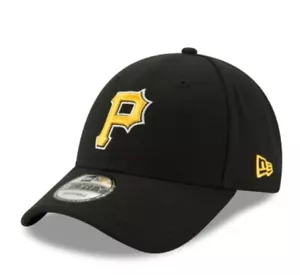 New Era MLB Pittsburgh Pirates 9Forty Black, Strapback Adjustable Hat. - Picture 1 of 2