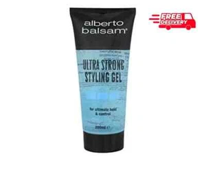 Alberto Balsam Ultra Strong Hair Styling Gel for Ultimate Hold and Control 200ml - Picture 1 of 1