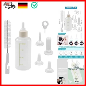 7 Stück Aufzuchtflasche Katze, Haustier Stillflaschen Set für Katzen und Hund... - Bild 1 von 8