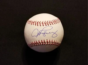 New York Yankees Alex Rodriguez Signed ORMLB Baseball COA 1 - Picture 1 of 1