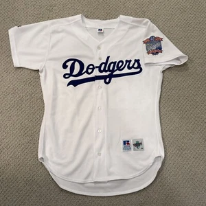 Vintage Los Angeles Dodgers Baseball 1998 40th Anniversary Patch Jersey Size 44 - Picture 1 of 6