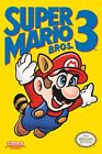Affiche Super Mario 3 ! Icône de jeux vidéo Nintendo vintage originale neuve 24x36 !!!!!