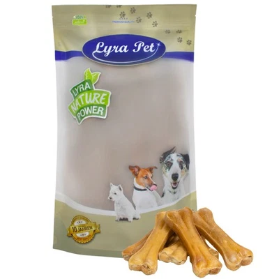 50 Kauknochen aus Rind ca. 12 cm / 50 g Kausnack für Hunde Kauartikel Lyra Pet® - Bild 1 von 4